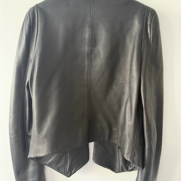 Rebecca Minkoff Black Leather Jacket - Picture 4 of 6